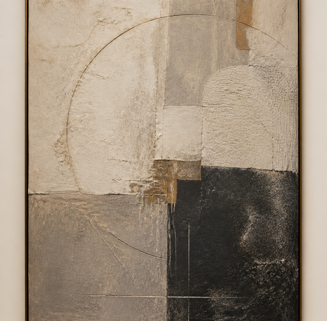 Visuel de démonstration — Peinture abstraite fictive
