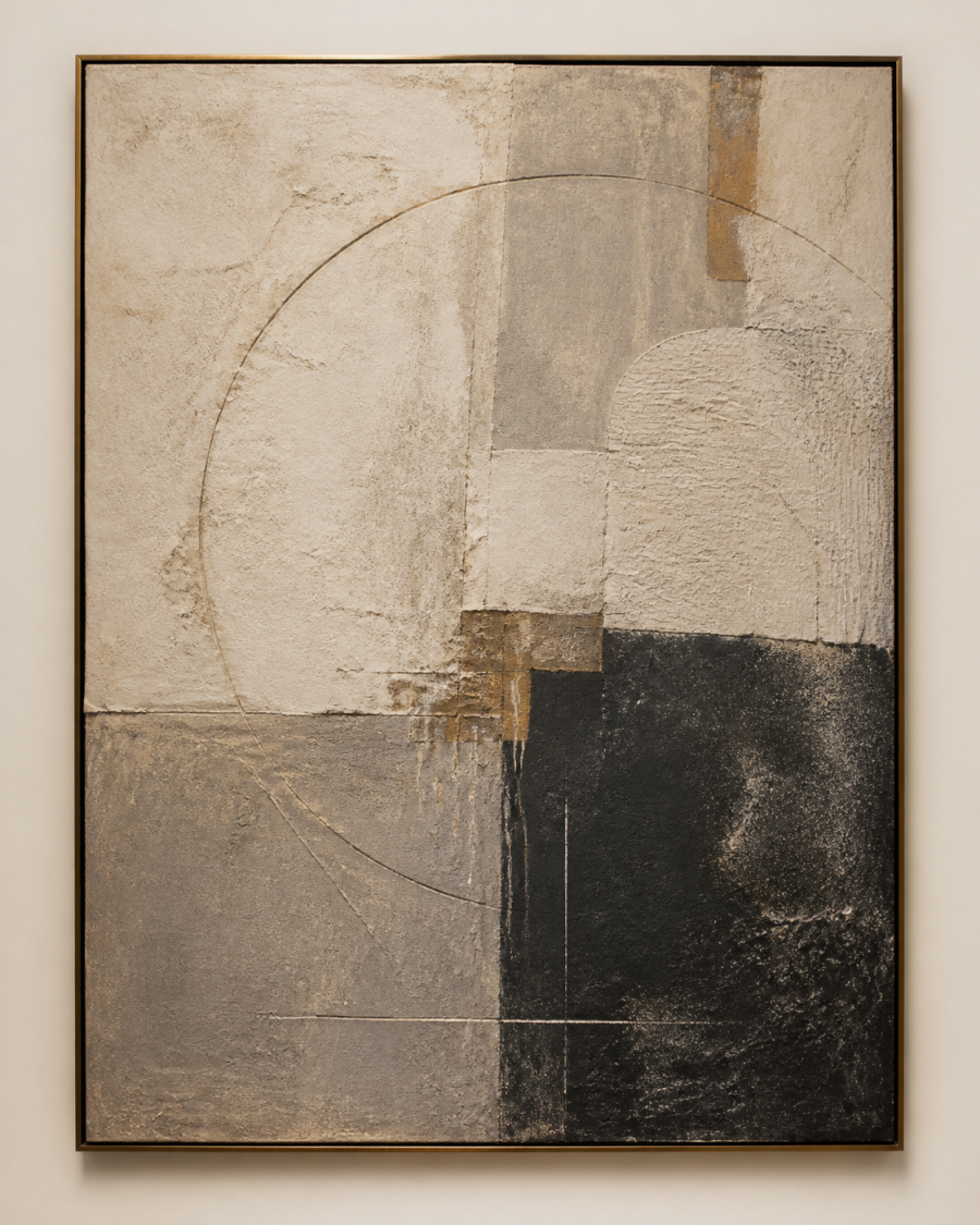 Visuel de démonstration — Peinture abstraite fictive